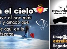 10 imagenes de luto en el cielo vive un ser amado