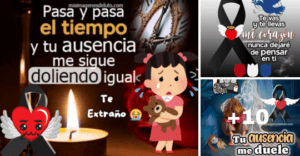 +10 Imágenes de Luto con Frases Te Sigo Extrañando