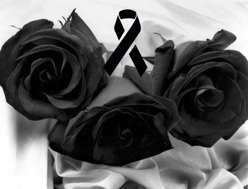 Imágenes de rosas negras para luto