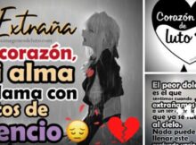 mi corazón te extraña
