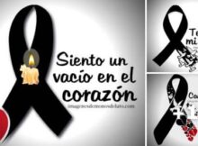10 lazos de luto en el corazon