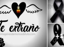 10 lazos de luto te extraño
