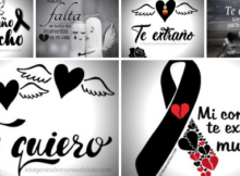 10 imagenes de luto te quiero y te extraño mucho
