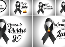 LAZOS DE LUTO NUNCA TE OLVIDARE