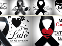 lazos de luto en mi corazón